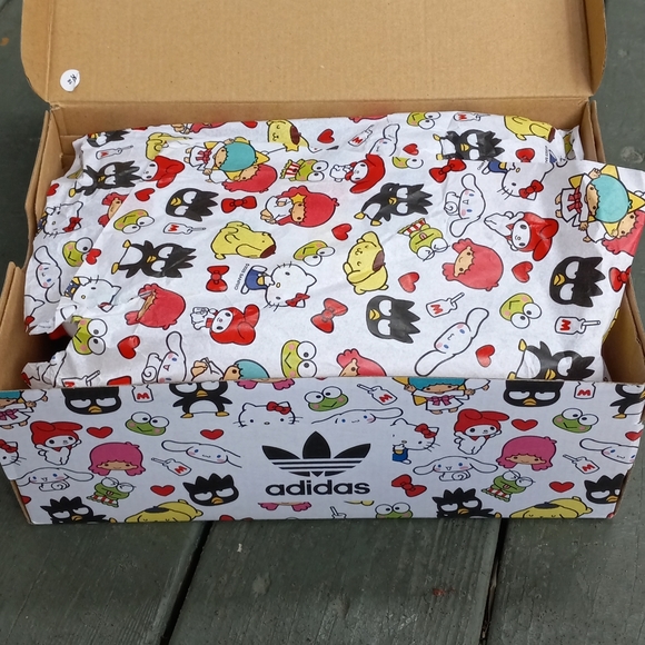 Adidas Originals (Unisex) Nizza Platform Sneakers J- Hello Kitty& Sanrio Friends - Picture 15 of 16